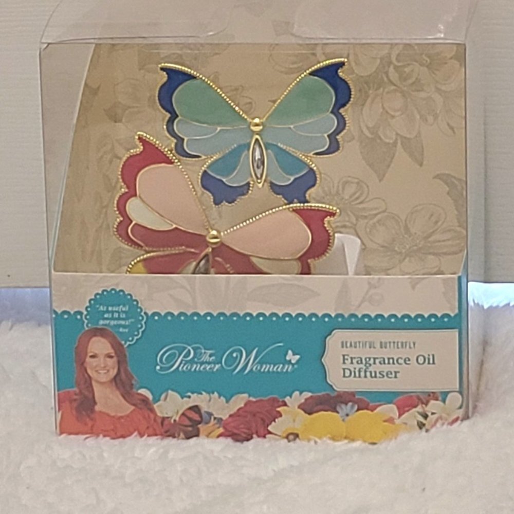 Pioneer Woman Beautiful Butterfly Fragrance Oil Diffuser NIB